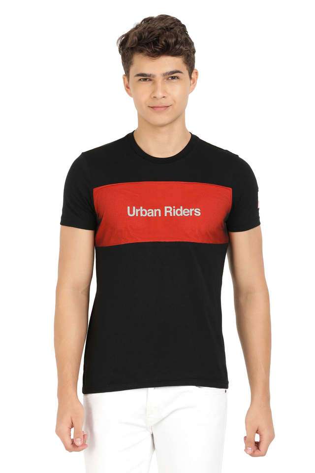 Solid-Cotton-Regular-Fit-Men-s-T-Shirt