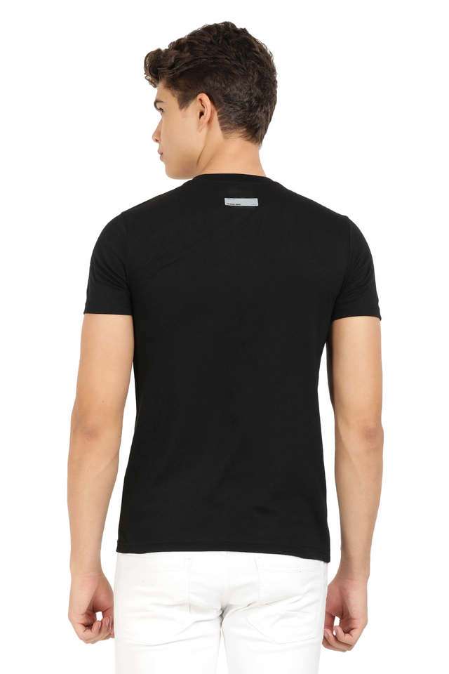 Solid-Cotton-Regular-Fit-Men-s-T-Shirt