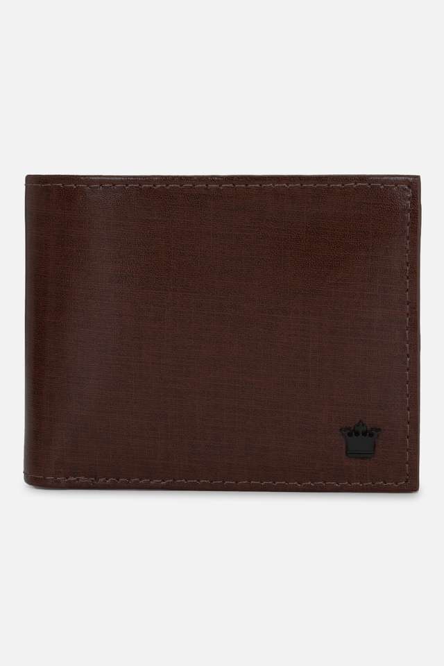 Solid-Leather-Men-Formal-Two-Fold-Wallet