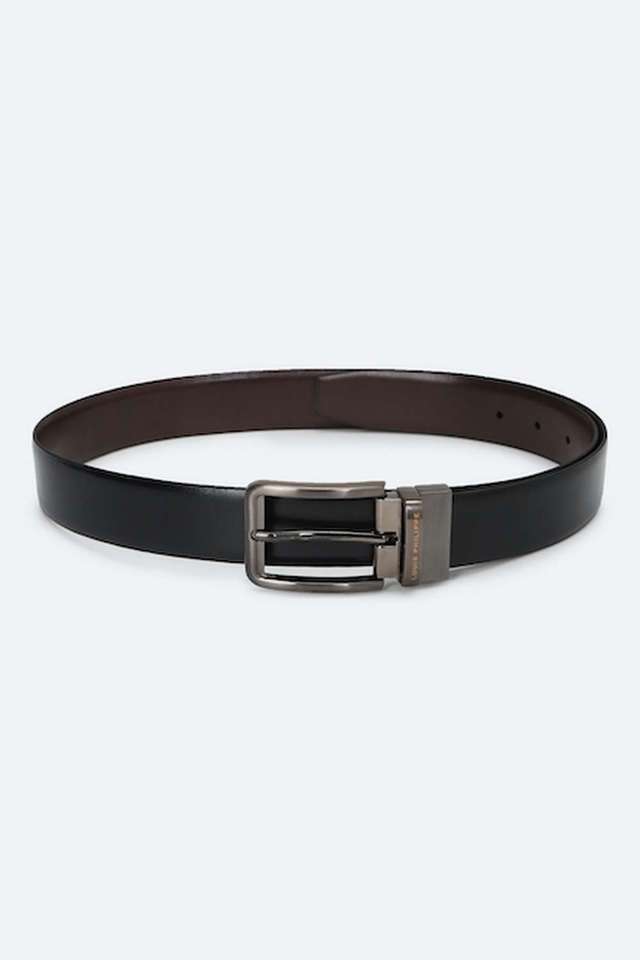 Solid-Leather-Casual-Mens-Single-Side-Belt
