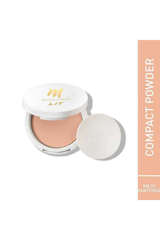 MyGlamm-LIT-Radiant-Matte-Compact-Powder---Snatched -9-gm