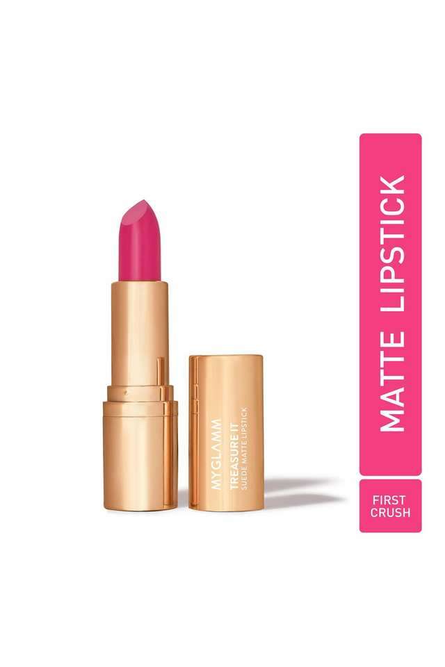 MYGLAMM-Treasure-IT-Seude-Matte-Lipstick-2.0---First-Crush -4.2-gm