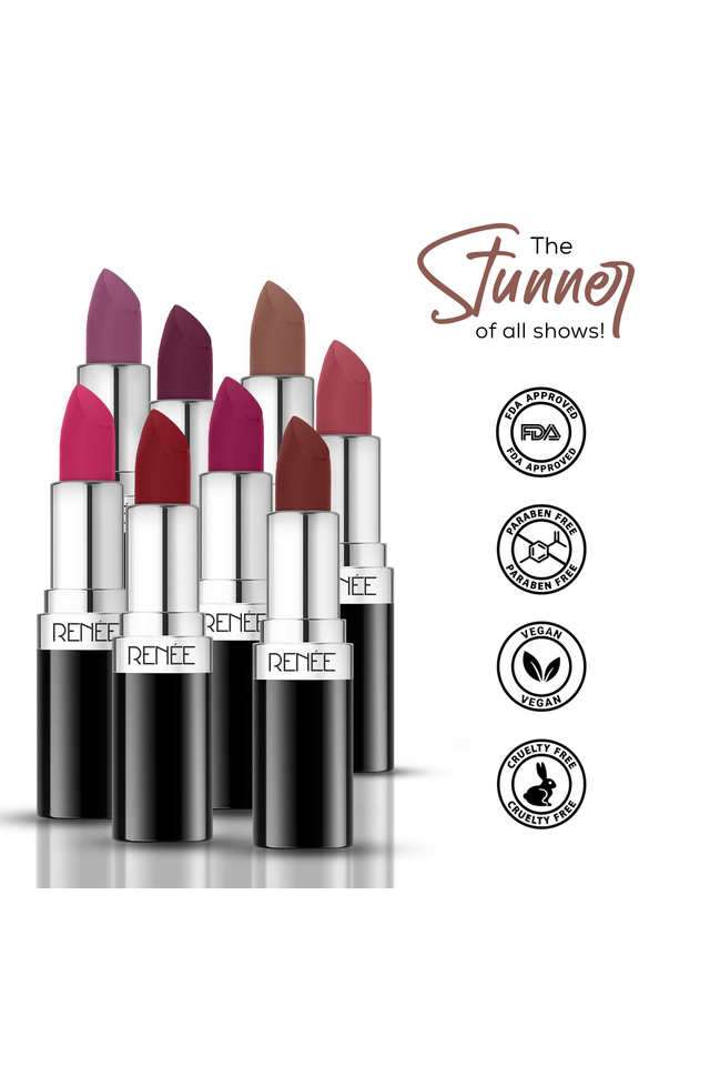 Stunner-Matte-Lipstick---Queen-Bee -4-gm