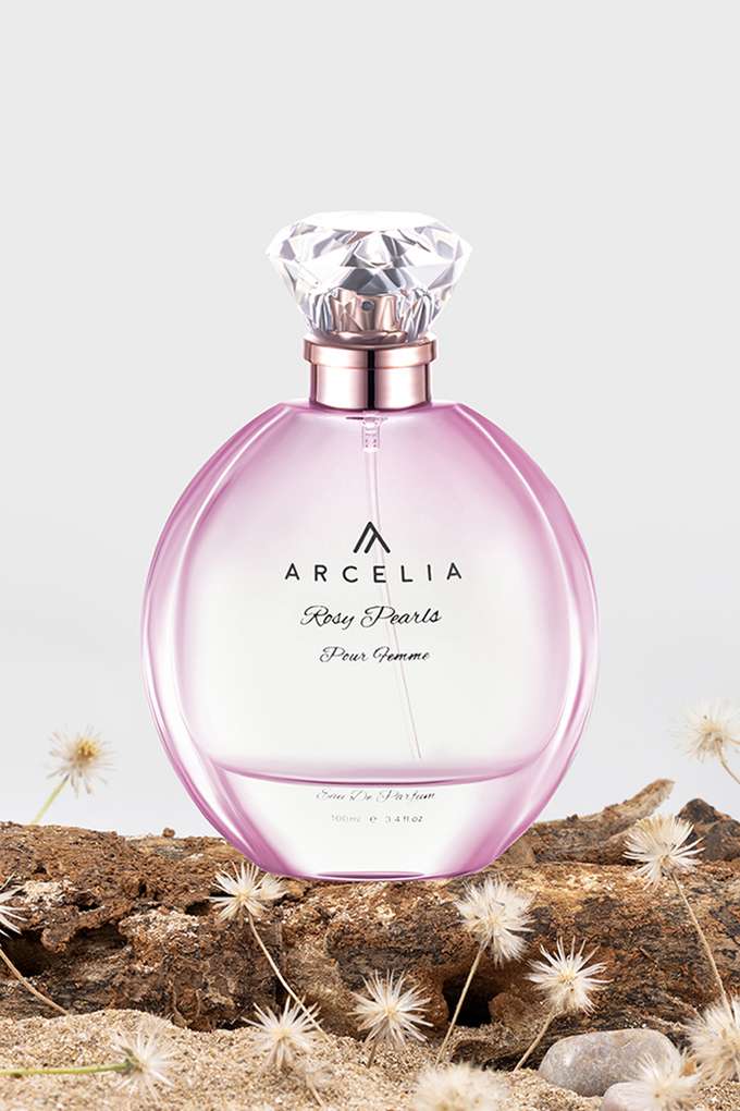 Rosy-Pearls-Eau-de-Parfum-For-Women---Floral-and-Woody-EDP -100-ml