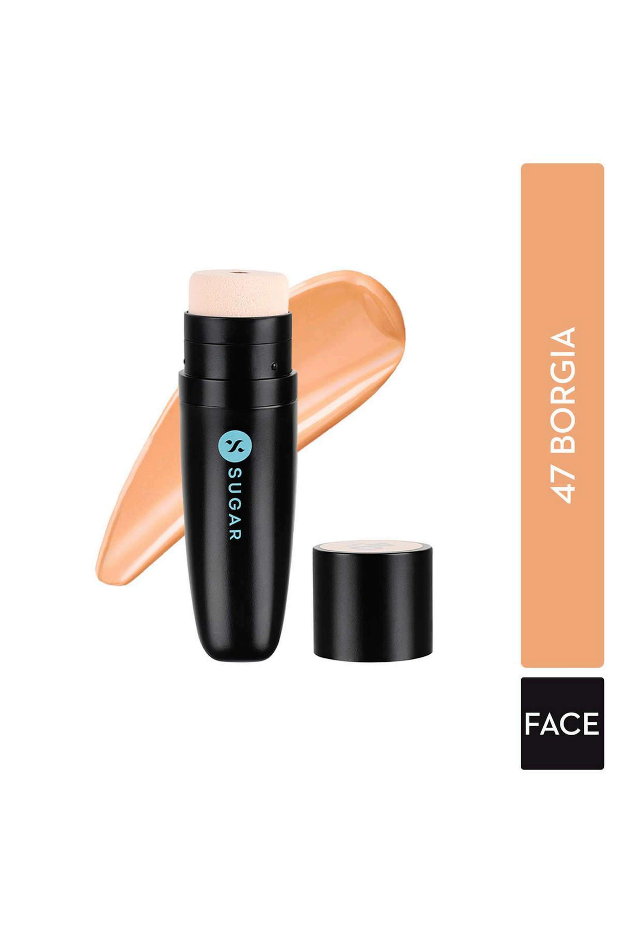 Sugar-Aquaholic-Long-Lasting-Creamy-Hydrating-Foundation-With-Built-In-Cushion-Applicator---47-Borgia -30-ml