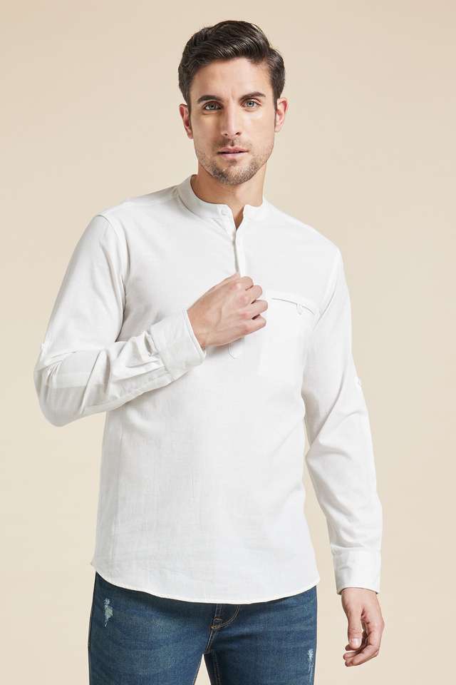 Printed-Cotton-Mens-Casual-Wear-Kurta