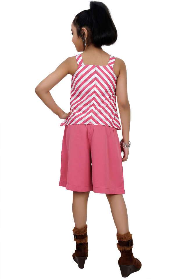 Printed-Polyester-Girls-Set