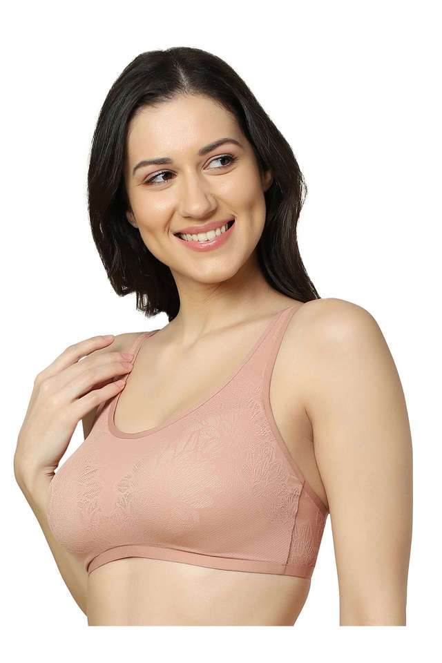 Fit-Smart-Non-Wired-Fixed-Strap-Non-Padded-Women-s-Bra