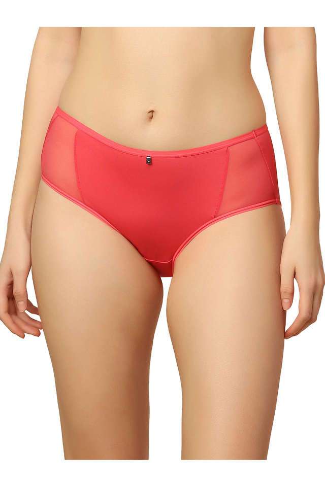 Mesh-Spotlight-Hipster-High-Rise-Polyester-Blend-Women-s-Panties