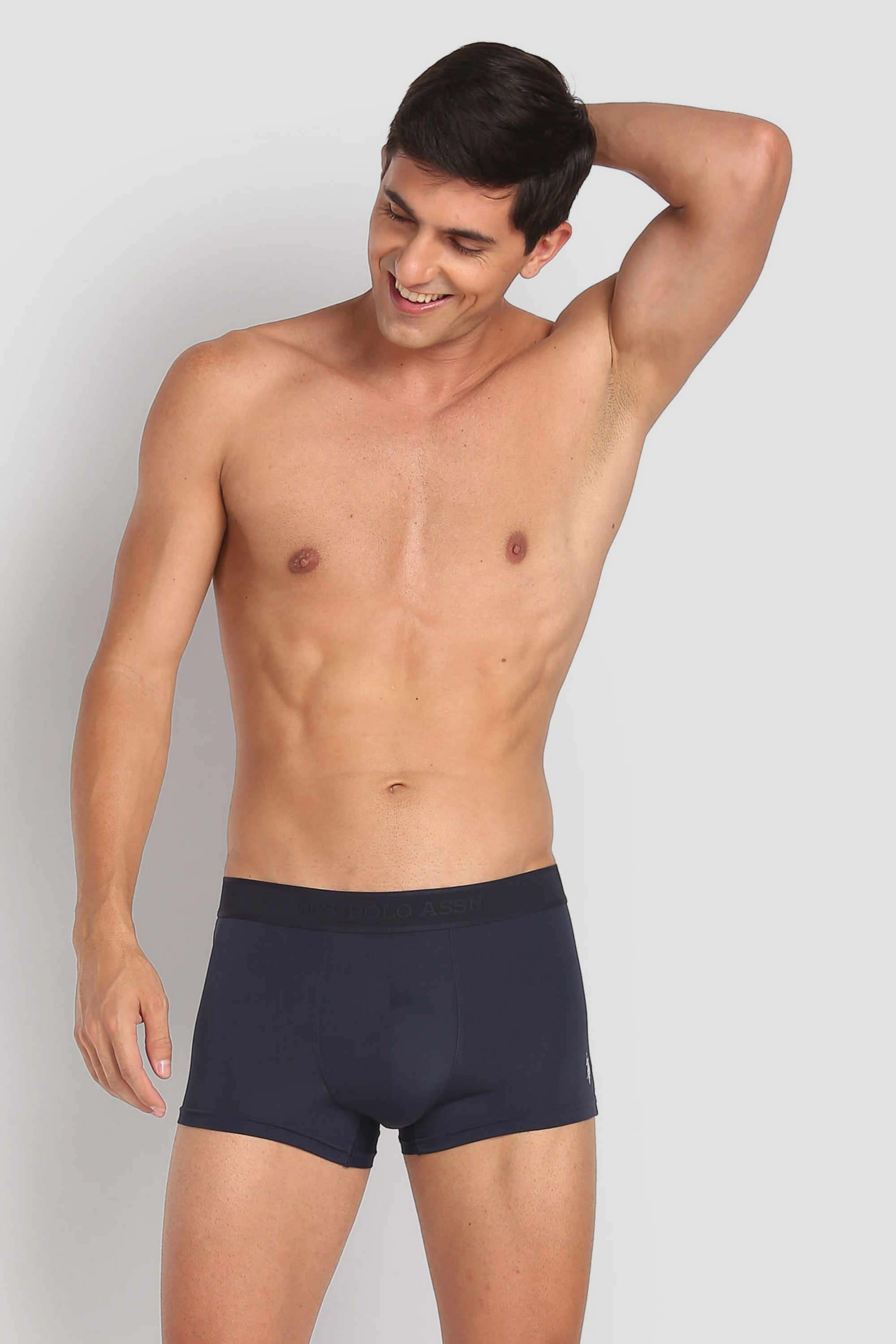 Solid-Cotton-Blend-Regular-Fit-Men-s-Trunks