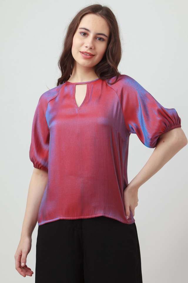 zink london Solid Polyester Women Top-picture-32