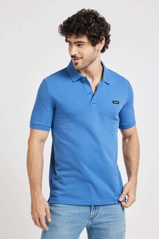 Solid-Cotton-Polo-Men-s-T-Shirt