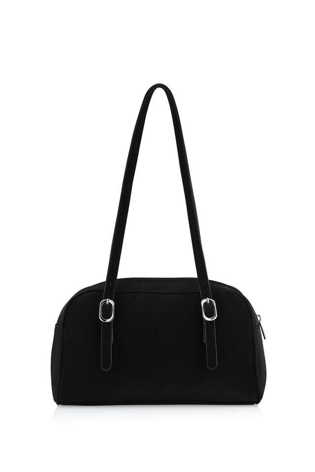 Solid-PU-Zipper-Closure-Women-s-Casual-Shoulder-Bag