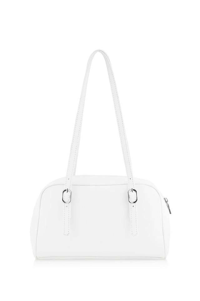 Solid-PU-Zipper-Closure-Women-s-Casual-Shoulder-Bag