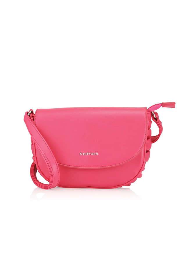 Solid-PU-Magnetic-Closure-Women-s-Casual-Sling-Bag