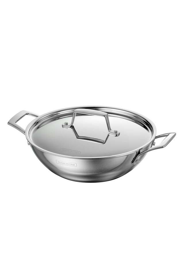 Aeion-24-cm-Kadai-With-Ss-Lid