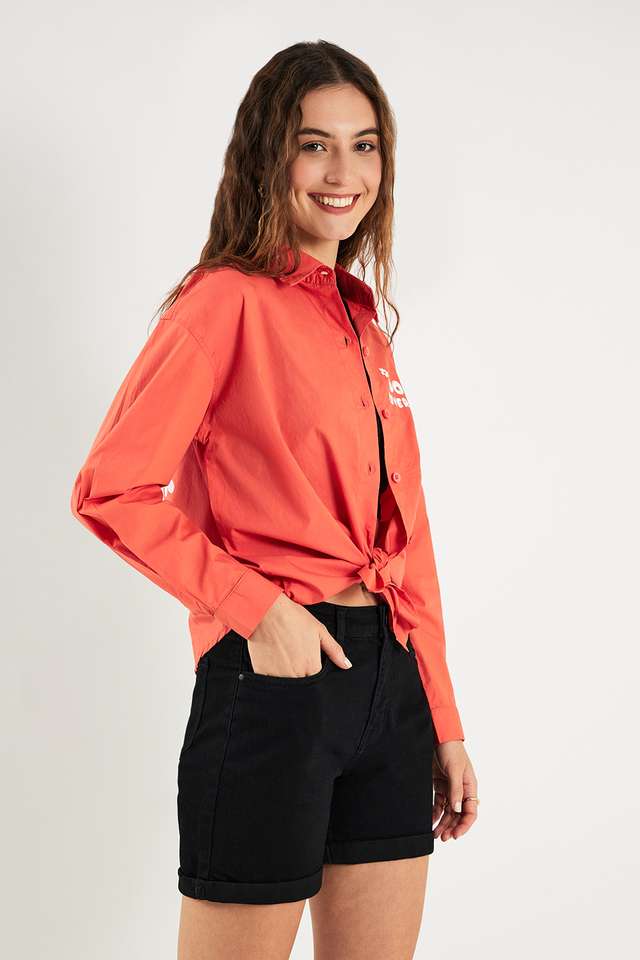 Printed-Collared-Cotton-Women-s-Casual-Wear-Shirt