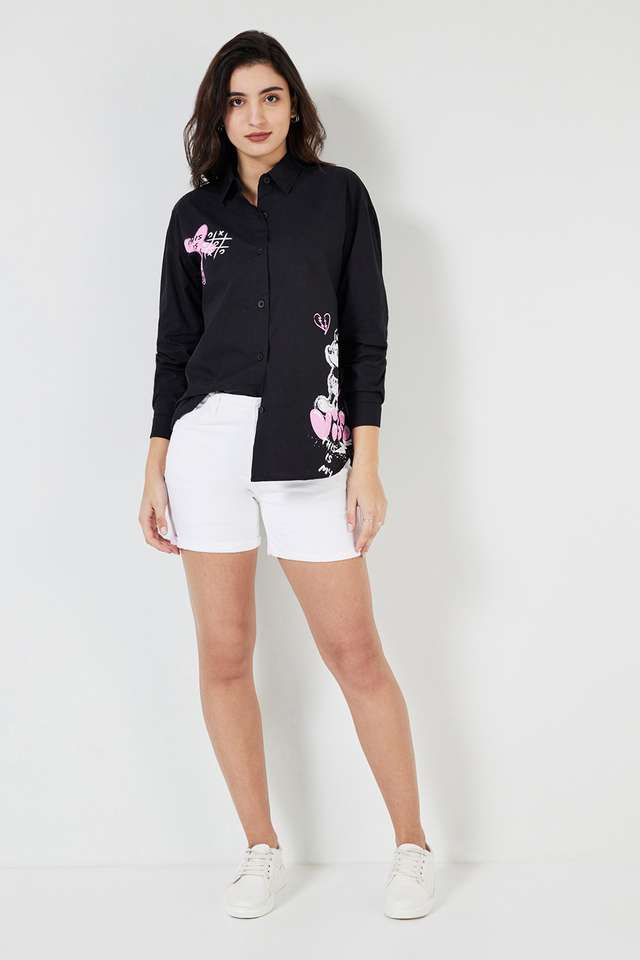 Printed-Collared-Cotton-Women-s-Casual-Wear-Shirt