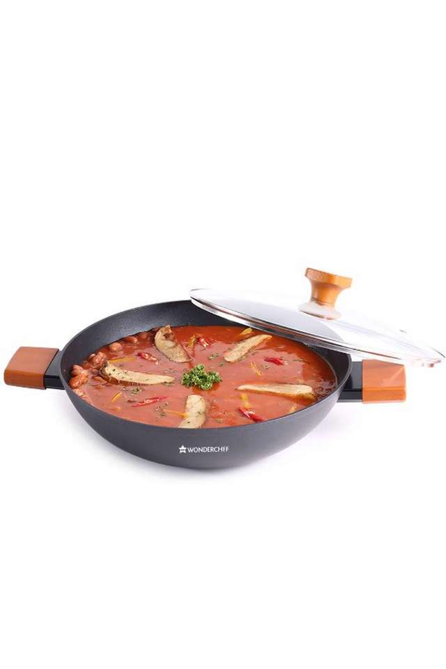 Caesar-Forged-24-cm-Kadhai+Lid