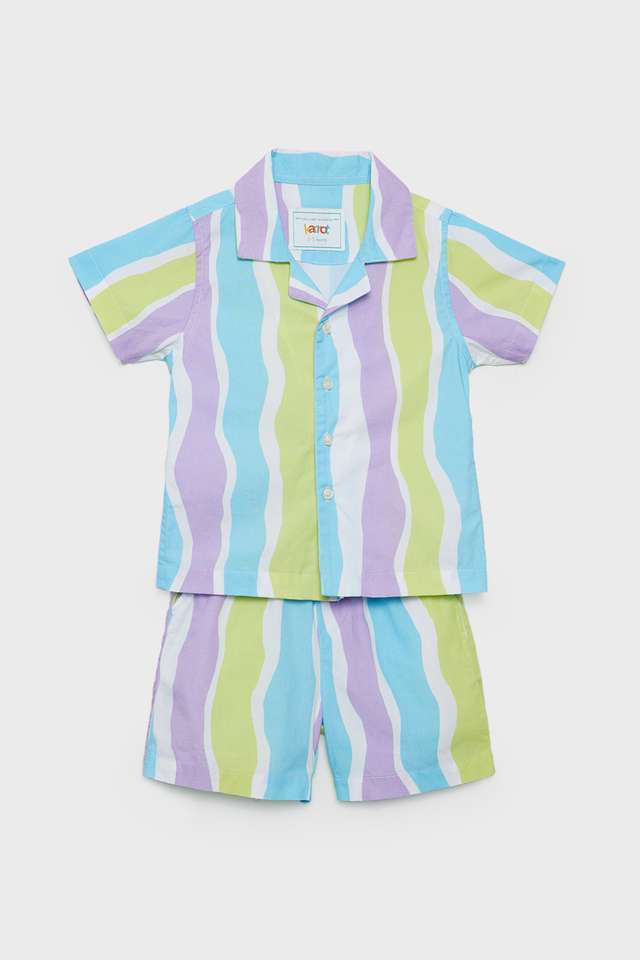 Stripes-Poplin-Regular-Fit-Infant-Boys-Co-Ord-Set