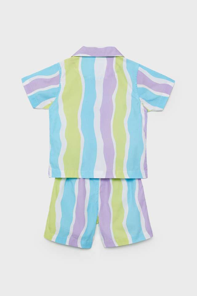 Stripes-Poplin-Regular-Fit-Infant-Boys-Co-Ord-Set