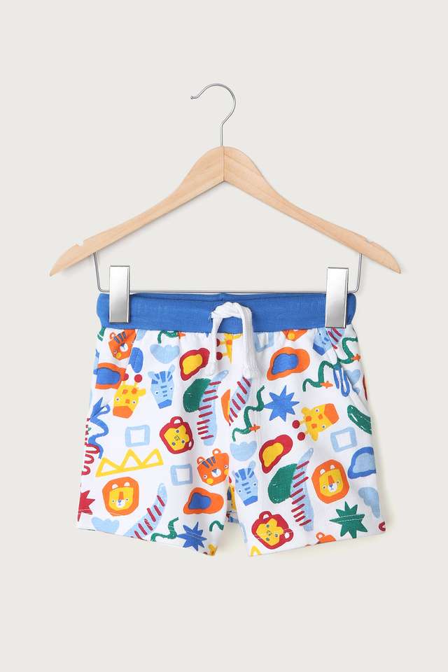 Printed-Cotton-Regular-Fit-Infant-Boys-Shorts
