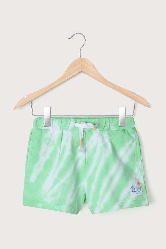 Tie-&-Dye-Cotton-Regular-Fit-Infant-Boys-Shorts
