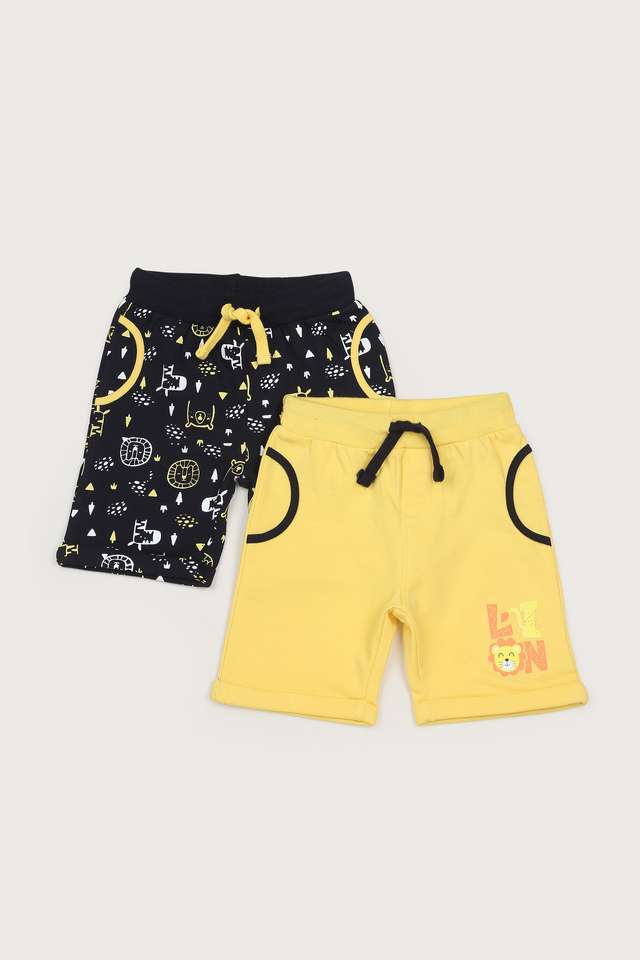 Printed-Cotton-Regular-Fit-Infant-Boys-Shorts