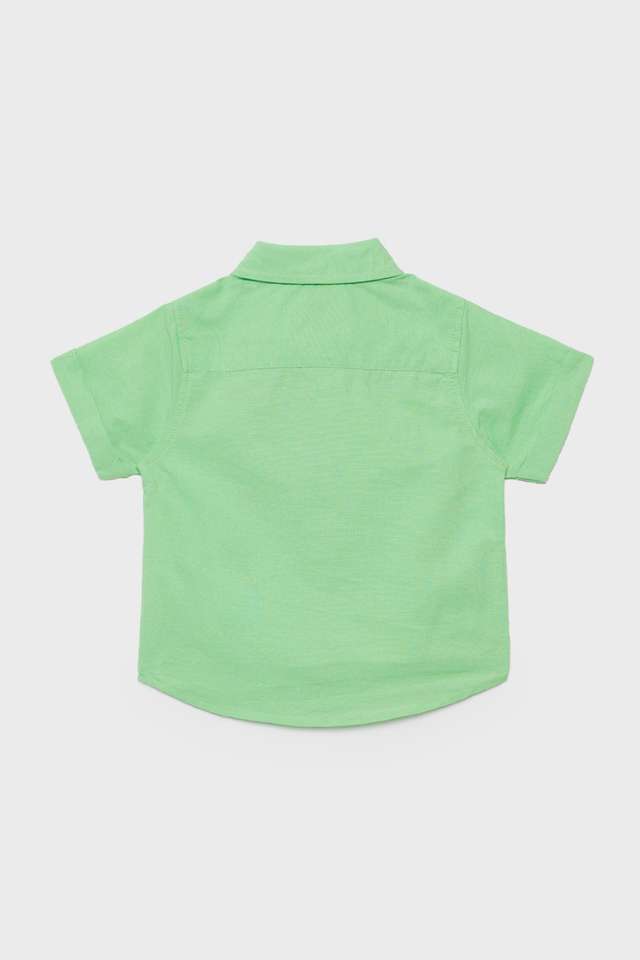 Solid-Poplin-Collared-Infant-Boys-Shirt
