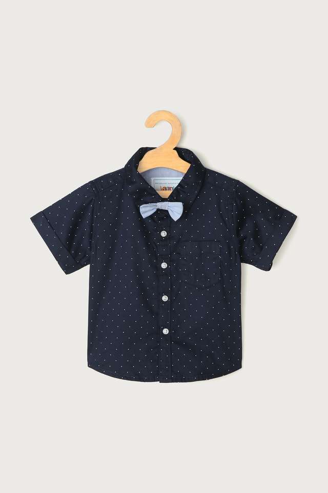 Printed-Cotton-Collared-Infants-Shirt