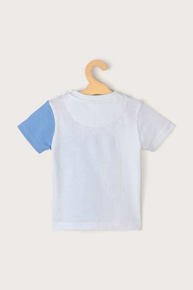 Graphic-Print-Cotton-Round-Neck-Infant-Boys-T-Shirt
