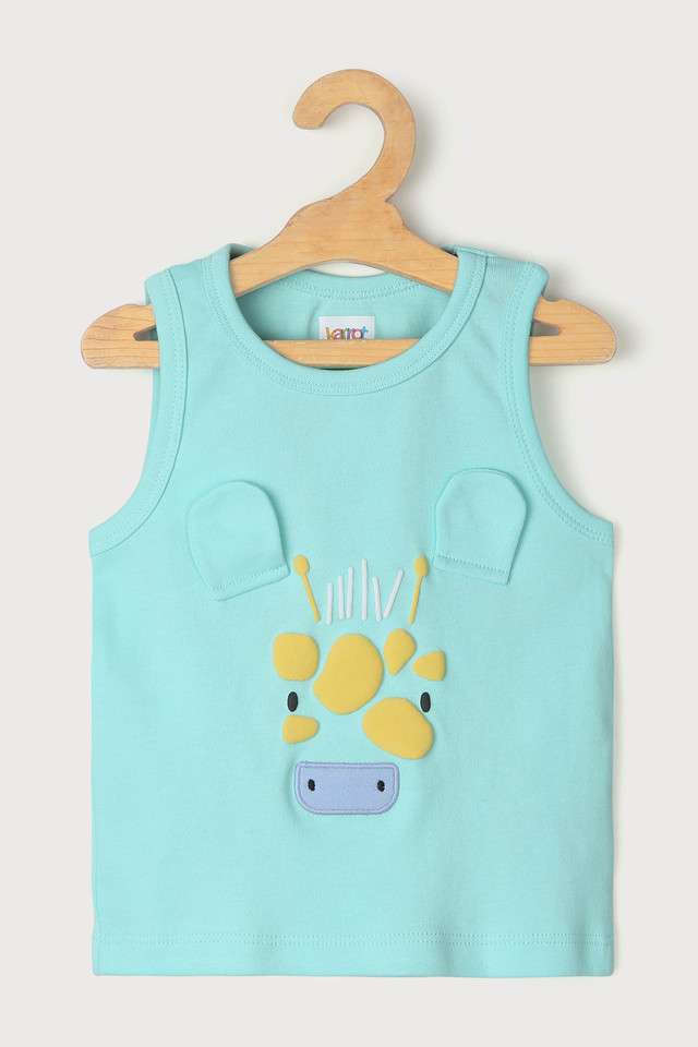Printed-Cotton-Regular-Fit-Infant-Boys-Vest