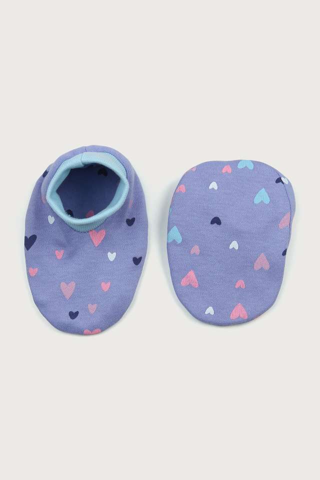 Printed-Cotton-Infant-Infant-Girls-Mittens