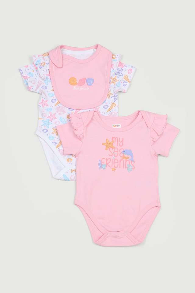 Printed-Cotton-Infant-Infant-Girls-Rompers