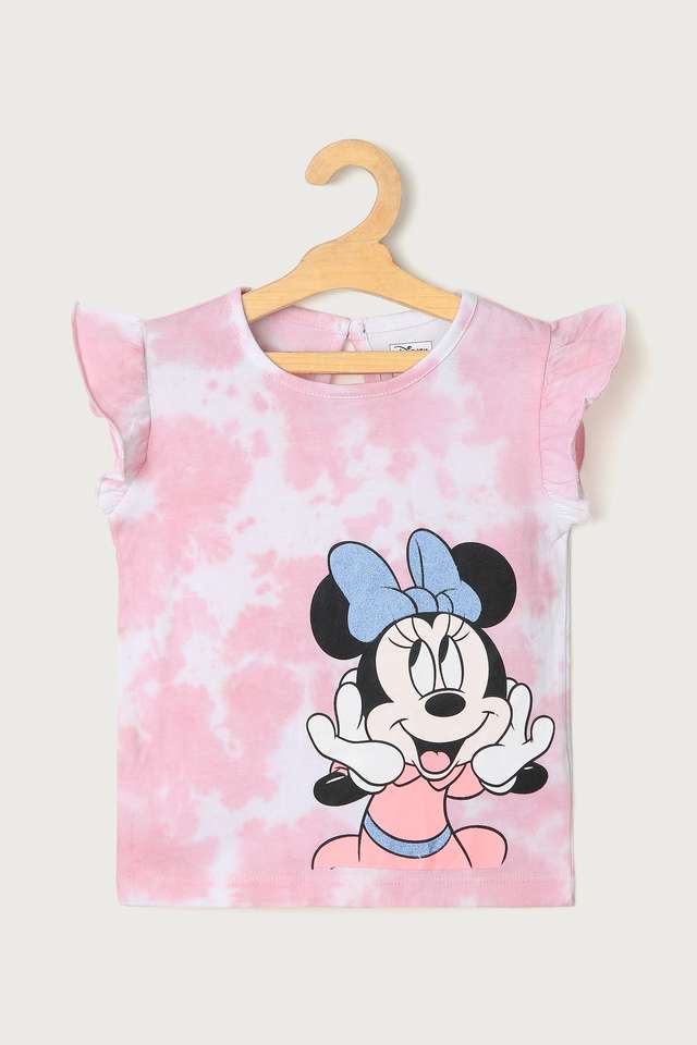 Tie-&-Dye-Cotton-Round-Neck-Infant-Infant-Girls-T-Shirt