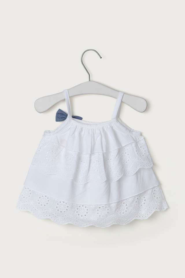 Schiffli-Cotton-Square-Neck-Infant-Infant-Girls-Top