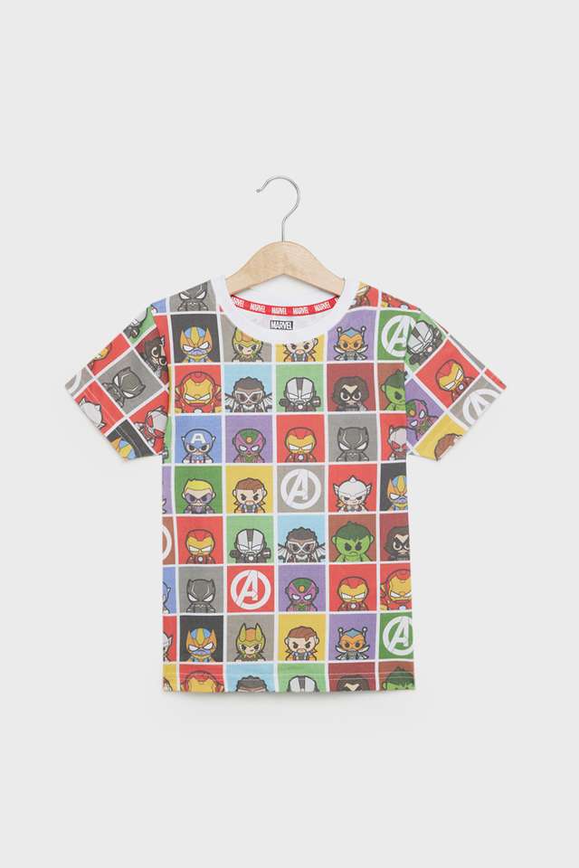 Solid-Cotton-Round-Neck-Boys-T-Shirt