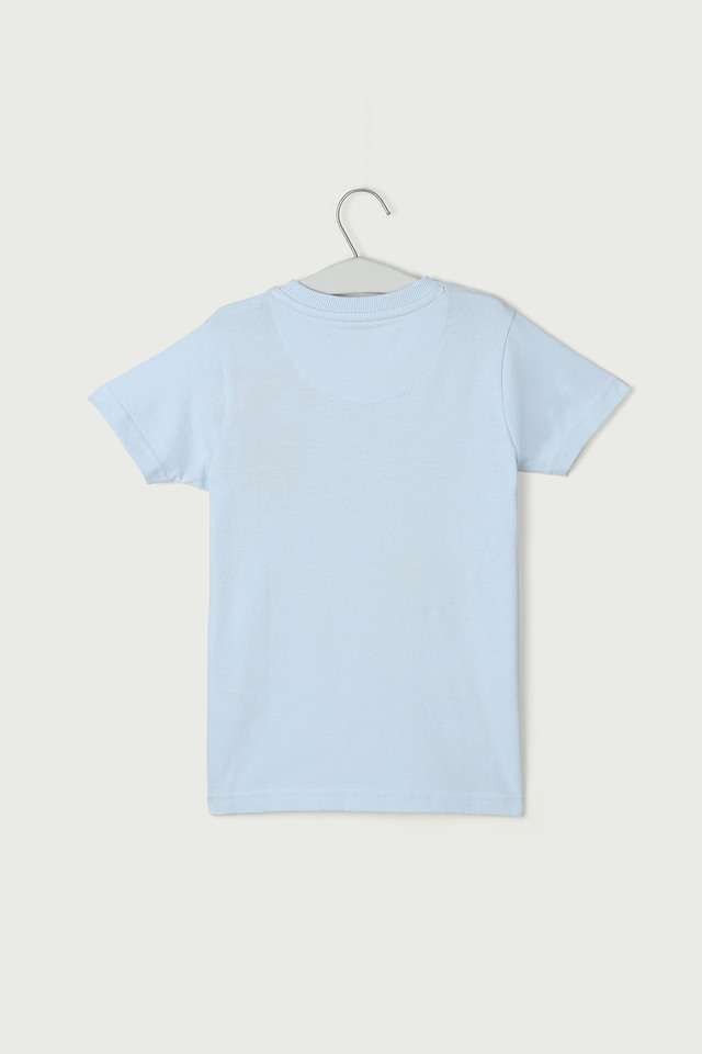 Solid-Cotton-Round-Neck-Boys-T-Shirt