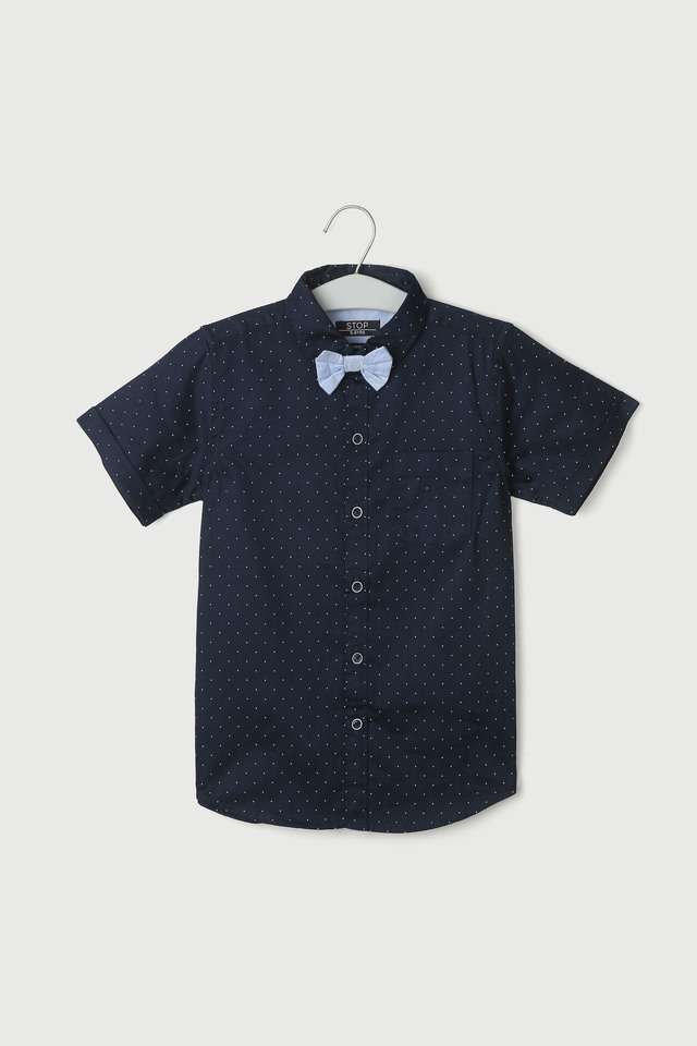 Printed-Cotton-Collared-Boys-Shirt