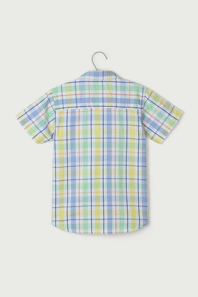 Checks-Cotton-Collared-Boys-Shirt