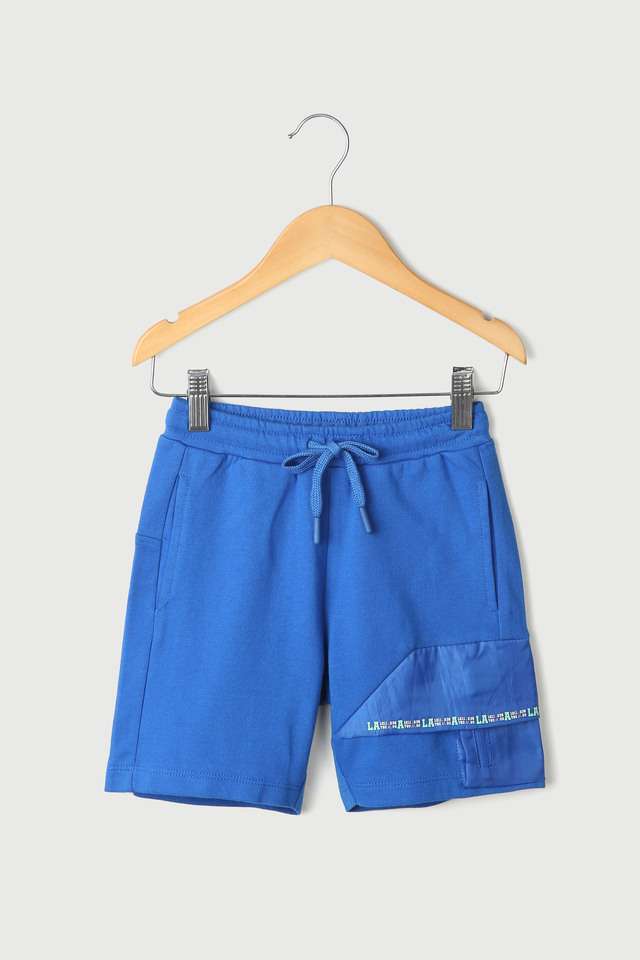 Solid-Cotton-Regular-Fit-Boys-Shorts