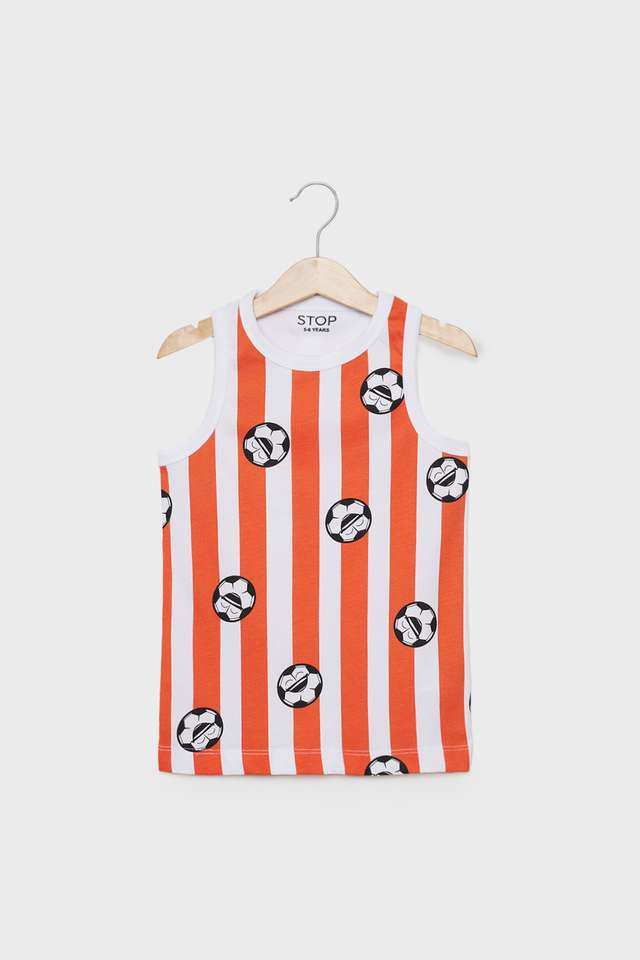 Printed-Cotton-Round-Neck-Boys-T-Shirt