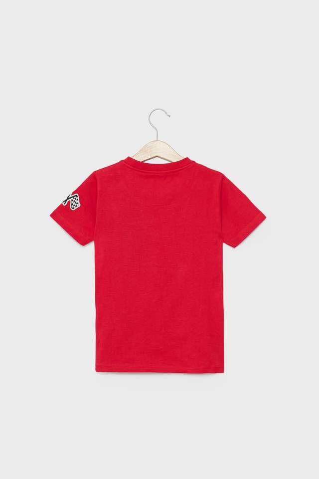 Solid-Cotton-Round-Neck-Boys-T-Shirt