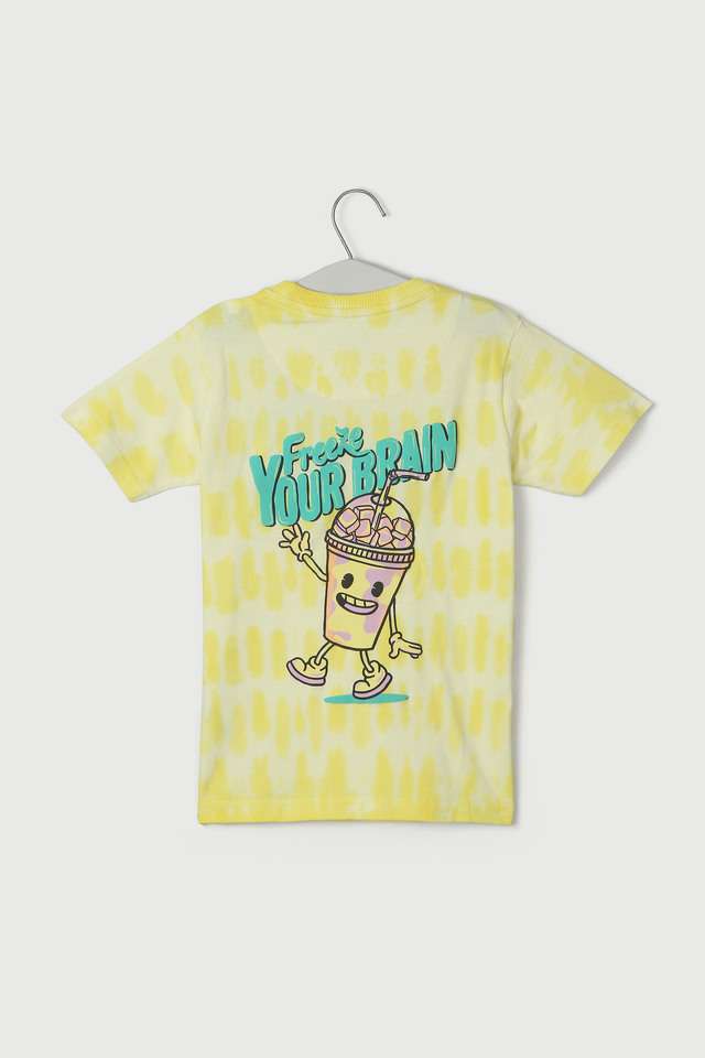 Printed-Cotton-Round-Neck-Boys-T-Shirt