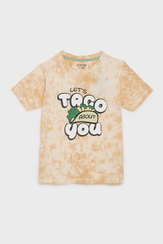 Printed-Cotton-Round-Neck-Boys-T-Shirt