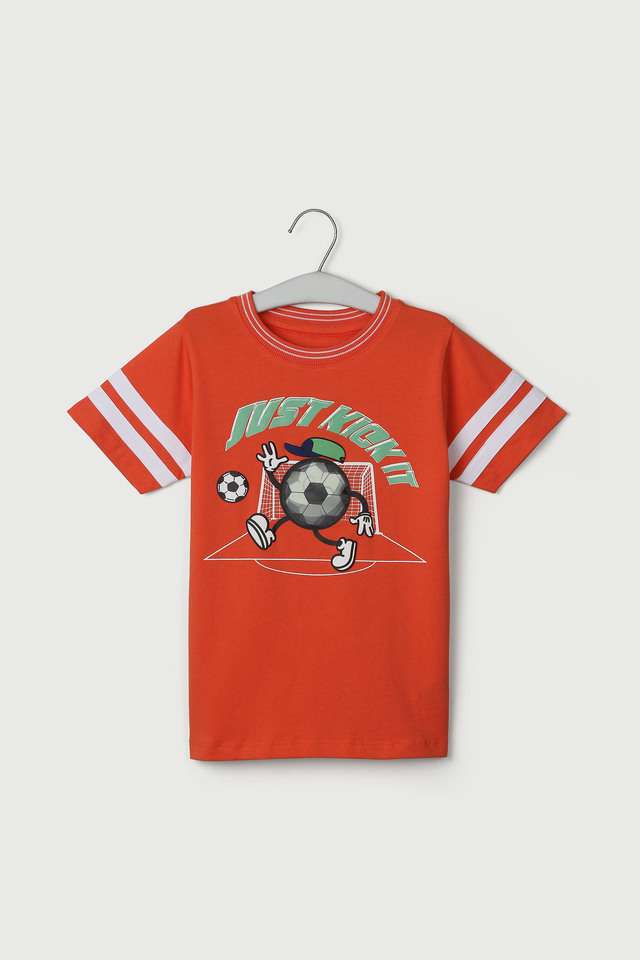 Graphic-Cotton-Round-Neck-Boys-T-Shirt