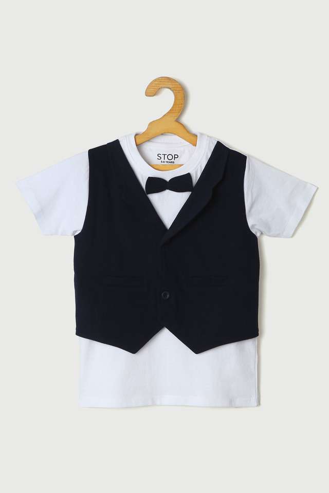 Solid-Cotton-Round-Neck-Boys-T-Shirt