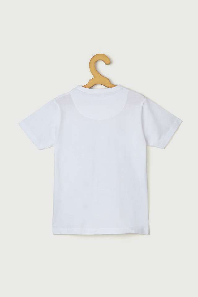 Solid-Cotton-Round-Neck-Boys-T-Shirt