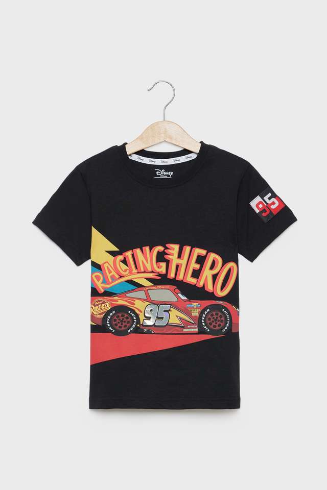 Solid-Cotton-Round-Neck-Boys-T-Shirt