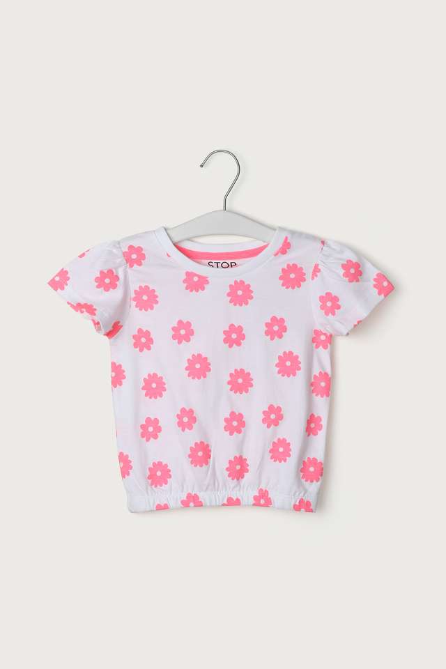 Printed-Cotton-Round-Neck-Girls-Casual-Wear-Top